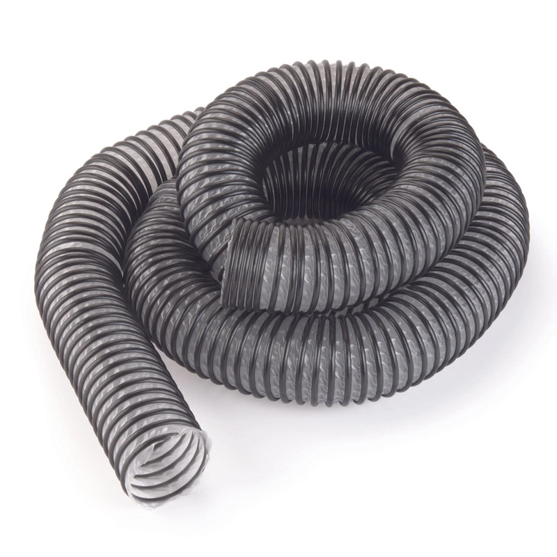 4" x 10' Light-Duty Dust Collection Hose - Semi-Clear